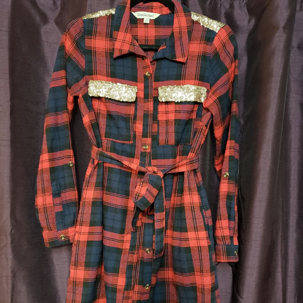 Plaid Dress